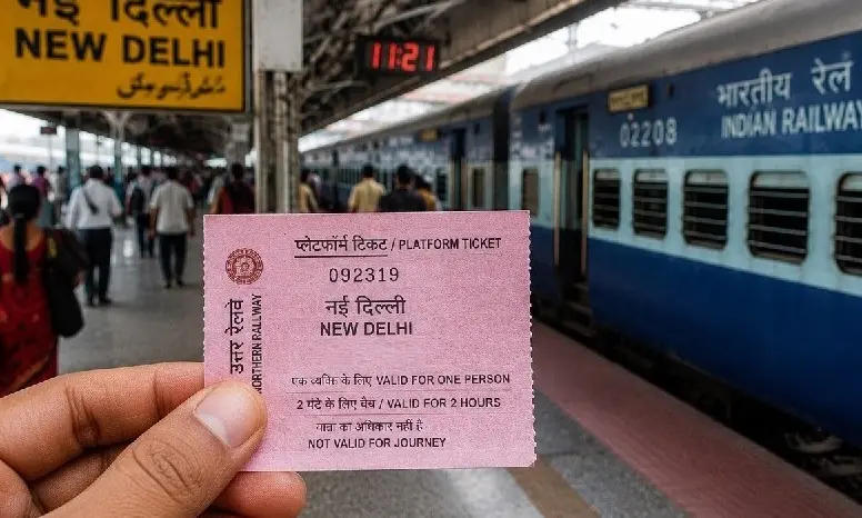 Indian Railways simplifies platform ticket booking via RailOne app with new penalty rules