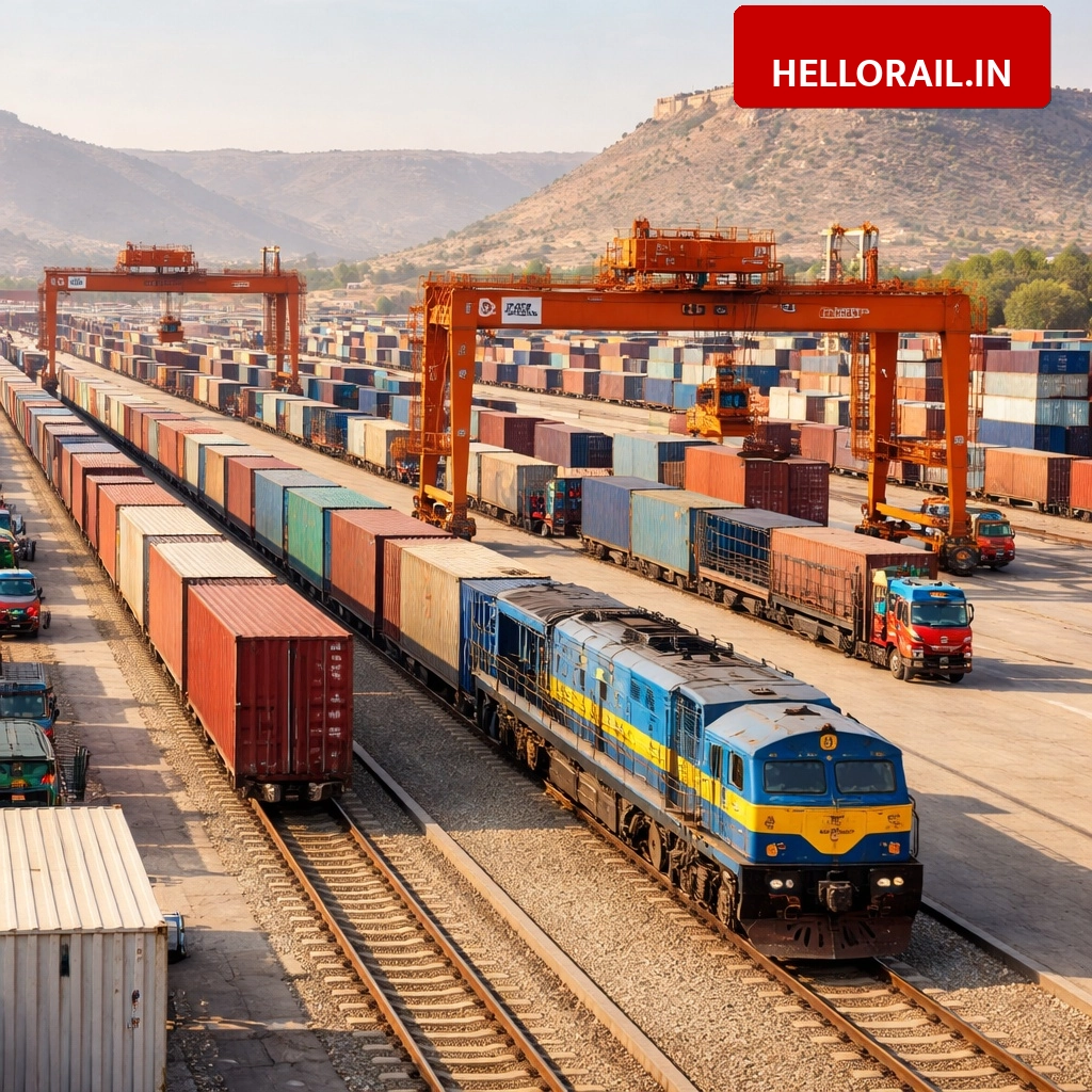 Rajasthan Railway Update: 24 Gati Shakti cargo terminals to be built in the state