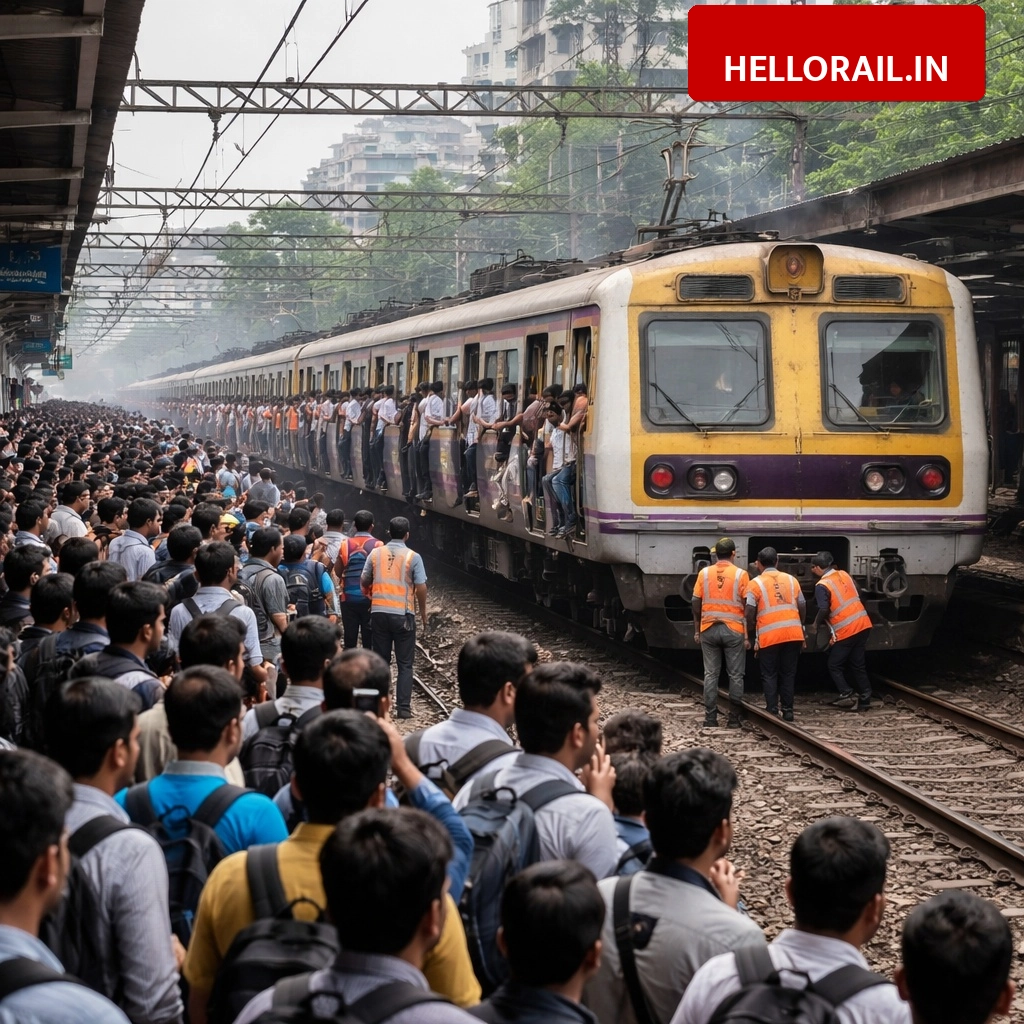 Mumbai Local Update: Harbour Line services disrupted due to technical glitch near Chembur