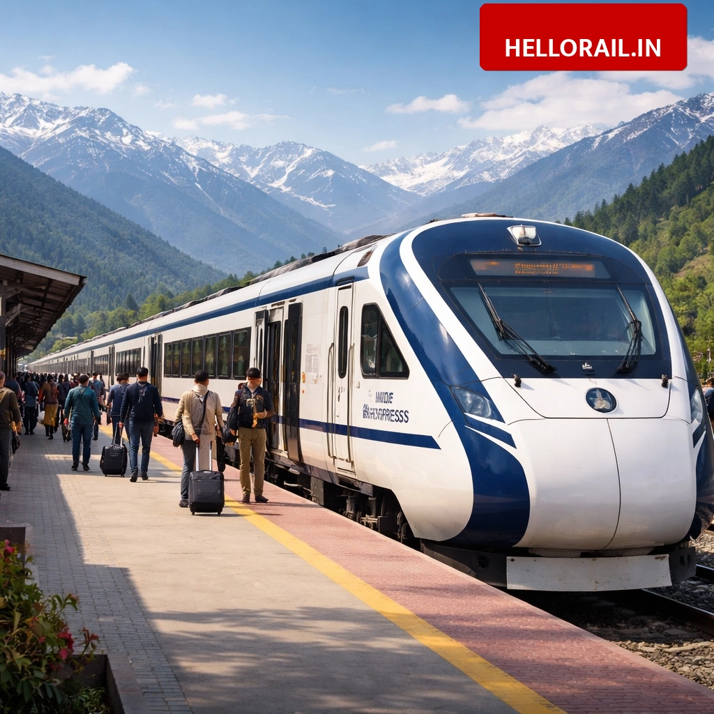 Vande Bharat Express: Jammu Tawi to Srinagar service extended, check coach capacity and dates