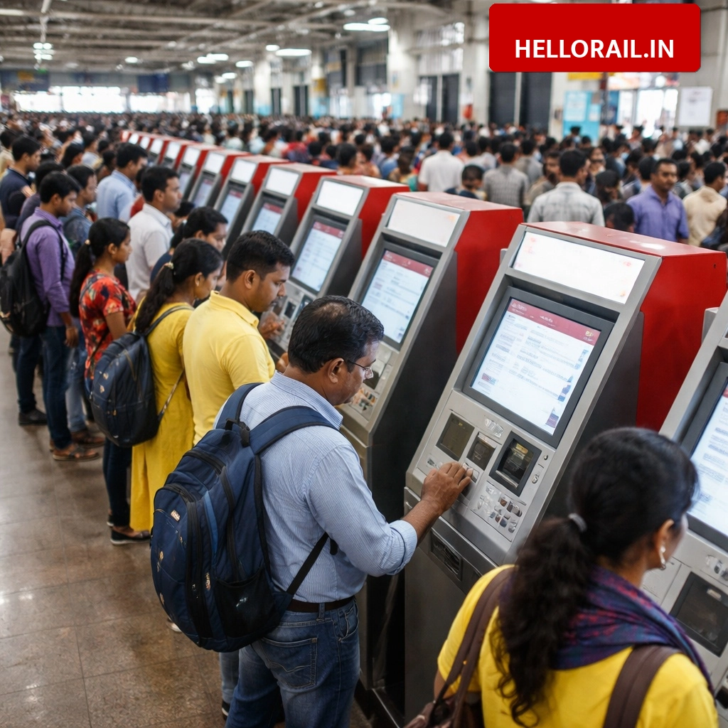 Danapur Division: 90 new Automatic Ticket Vending Machines to be installed to reduce queues