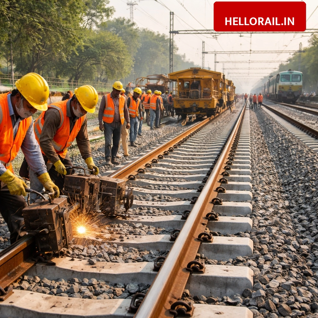 Railway track upgrade: Indian Railways renovates 54,600 km of tracks to increase train speeds