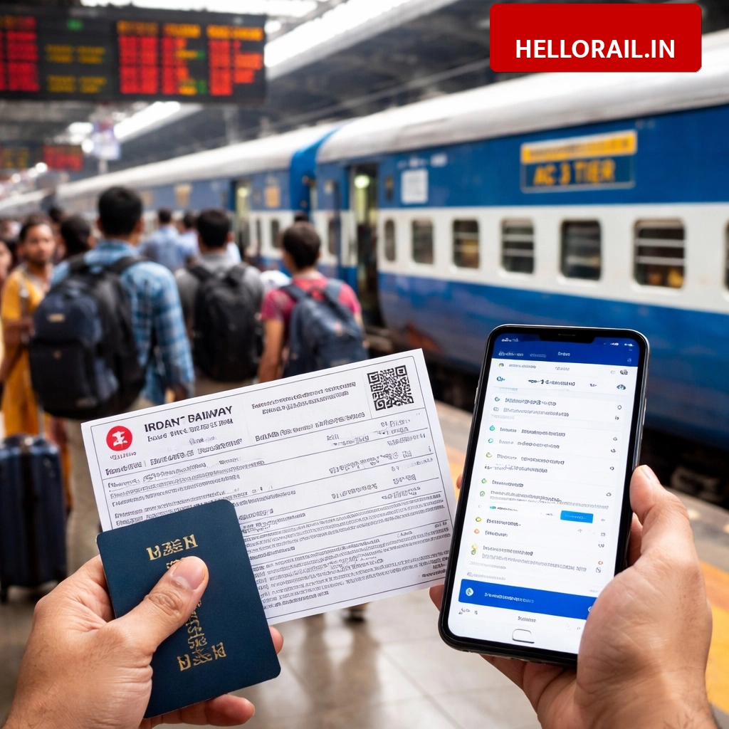 IRCTC Update: New rules for changing train ticket name and travel date