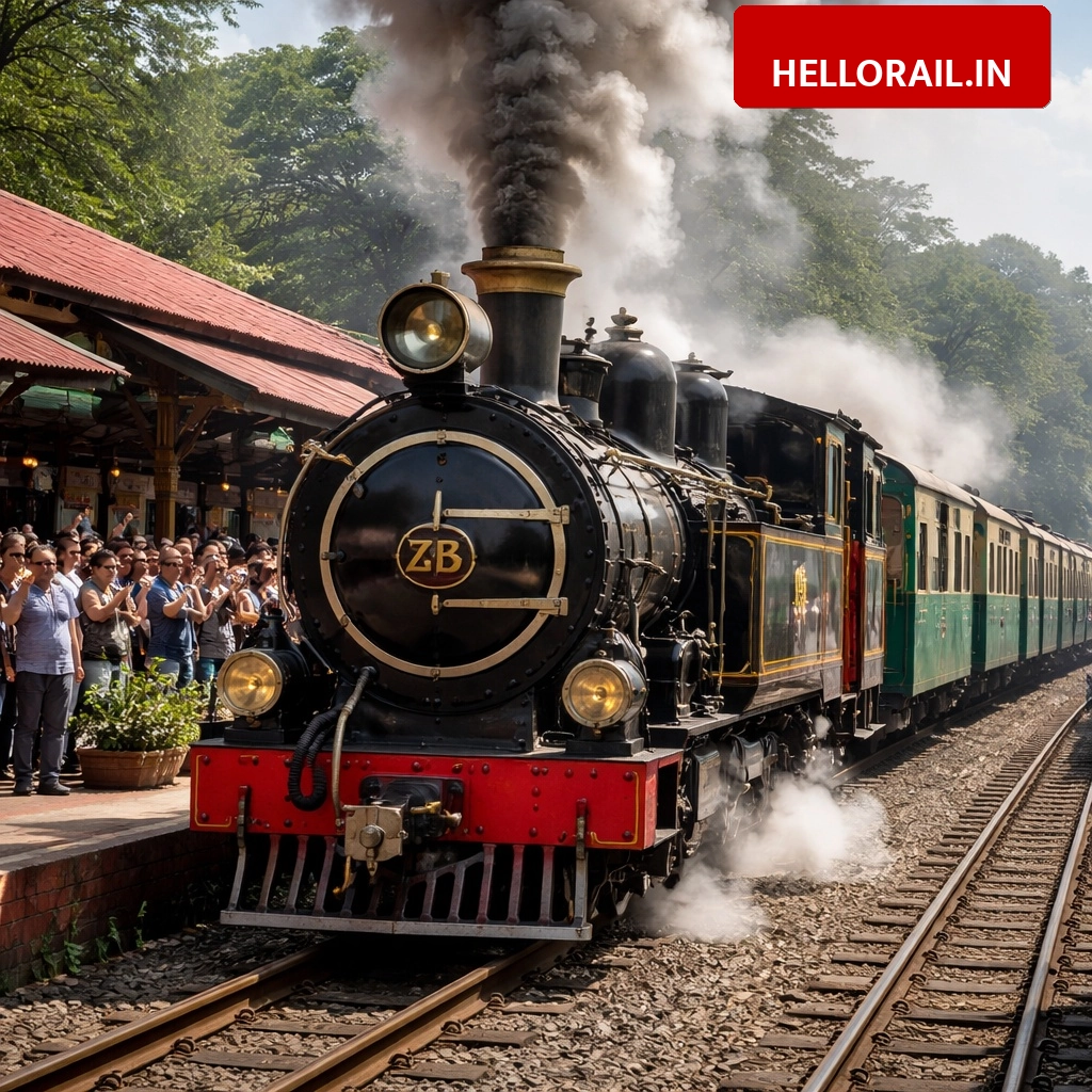 Kangra Valley Railway: Historic ZB-66 steam locomotive returns to Pathankot for heritage rides
