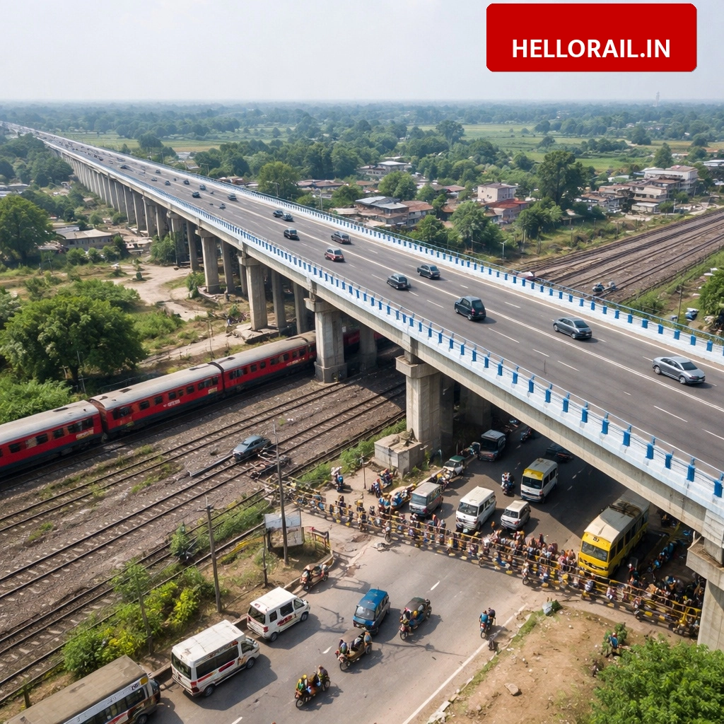 Bihar Railway News: 83 New ROBs Approved to End Traffic Jams, 110 More Coming Next Year