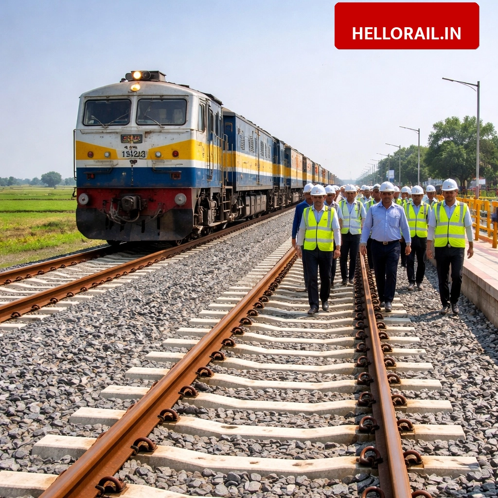 Bahraich-Nepalganj Road rail section ready for operations after ADRM inspection