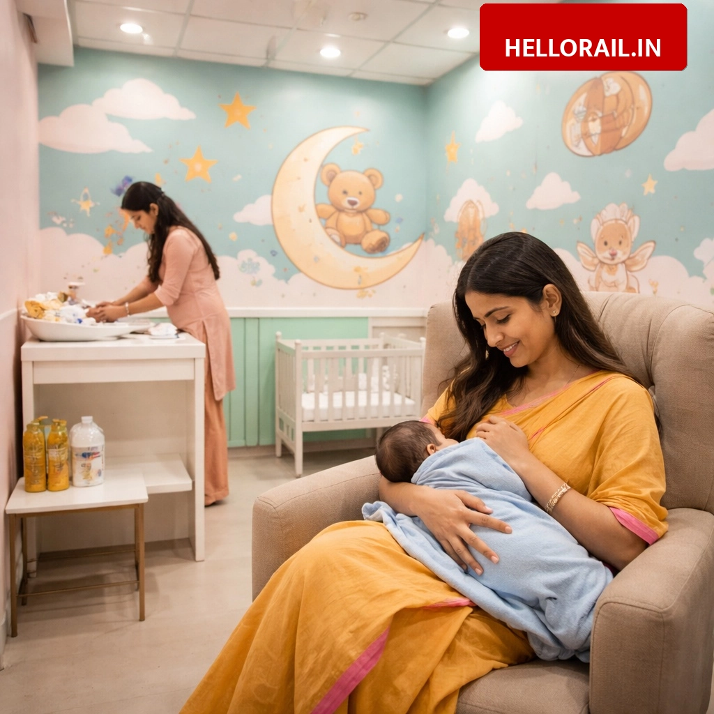Jodhpur Railway Station: New Baby Feeding Room opened for mothers and infants