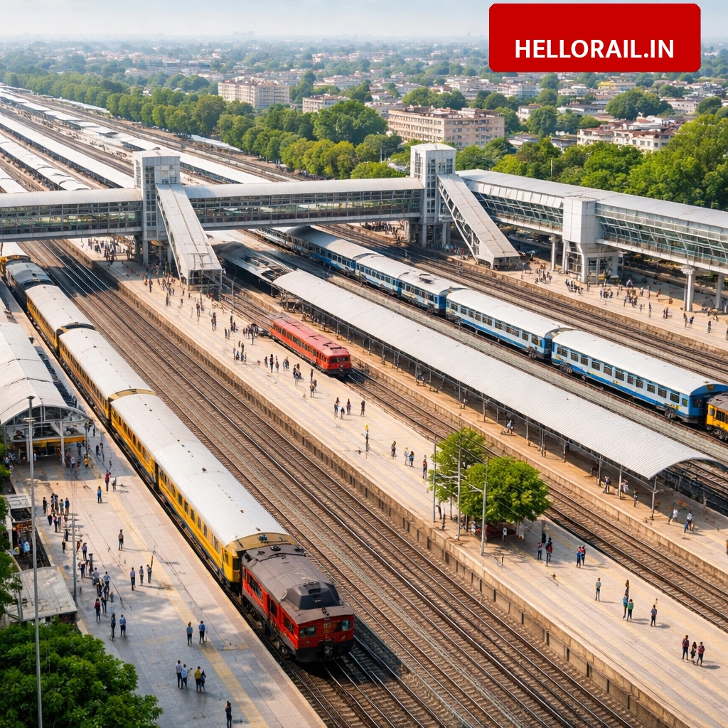 Gorakhpur Junction Redevelopment: Platform count to increase and new mini bridges to be built