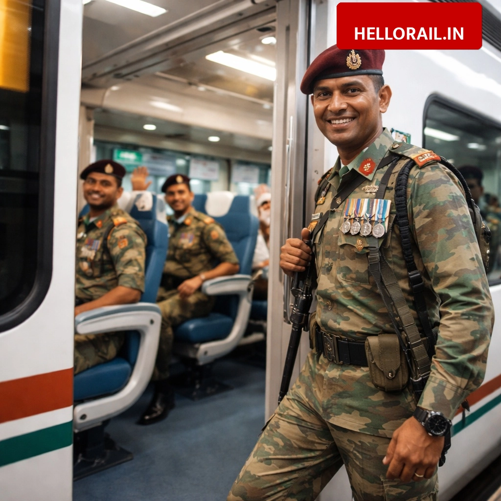 Indian Railways: Lifelong free AC travel announced for Gallantry Award winners