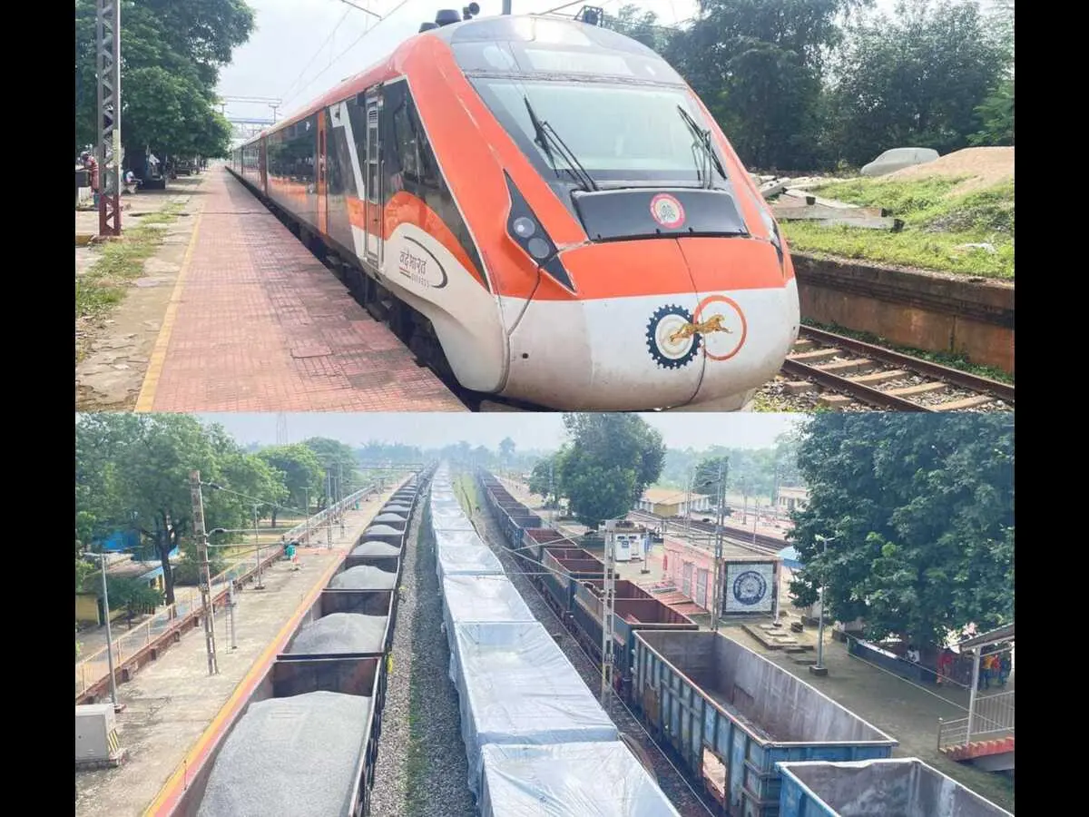 Vande Bharat Express Delayed at Chakulia Station Due to Track Blockage at Galudih, Passengers Left Waiting
