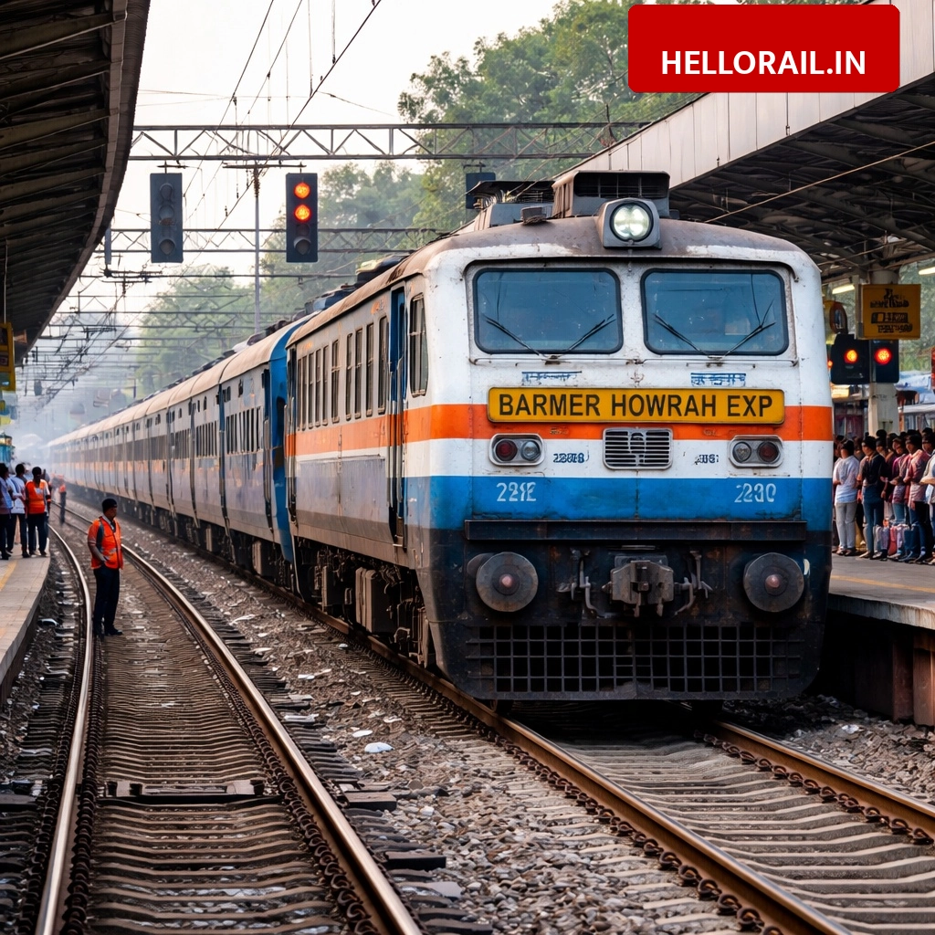 Railway Update: Route changed for 4 trains including Barmer-Howrah Express from April 25 to 27