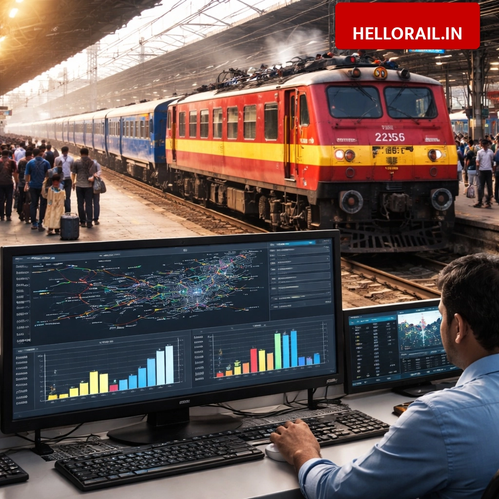 Indian Railways Dynamic Halt Policy: AI to decide train stops based on booking data