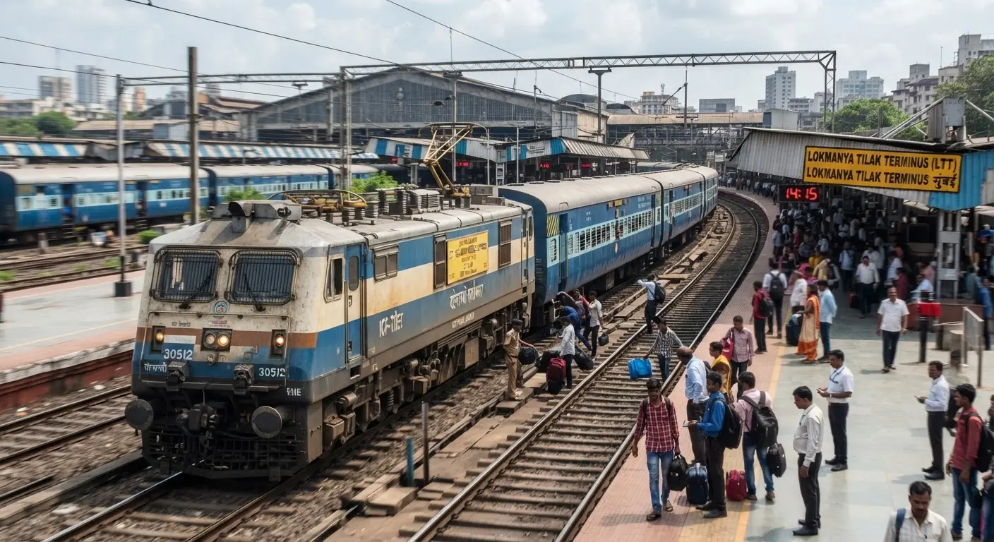 Central Railway converts LTT Solapur special train into regular weekly express service