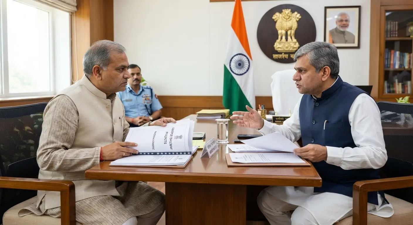 Kanpur MP Ramesh Awasthi seeks railway infrastructure upgrades and relief for Mandhana crossing