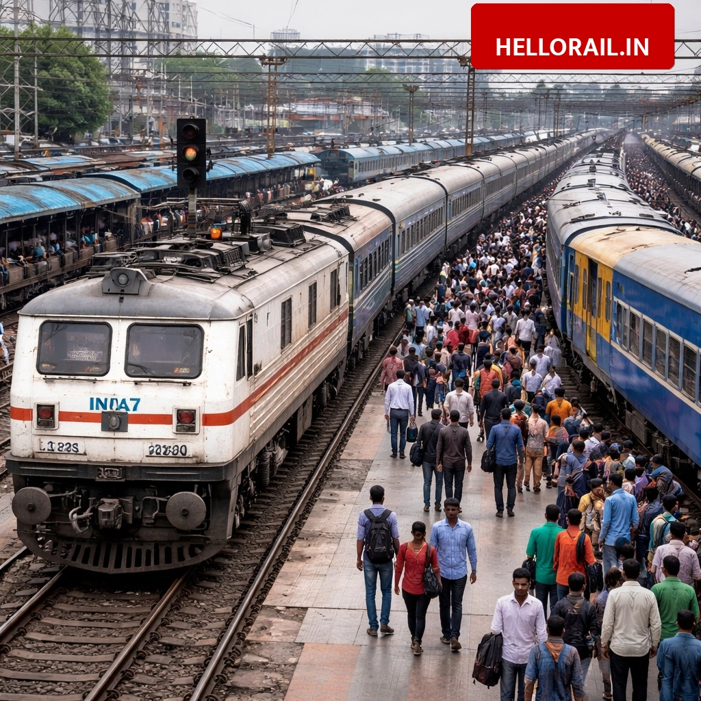 Railway Update: 6 trains cancelled and 34 routes changed in July, Hyderabad-Gorakhpur special trains extended