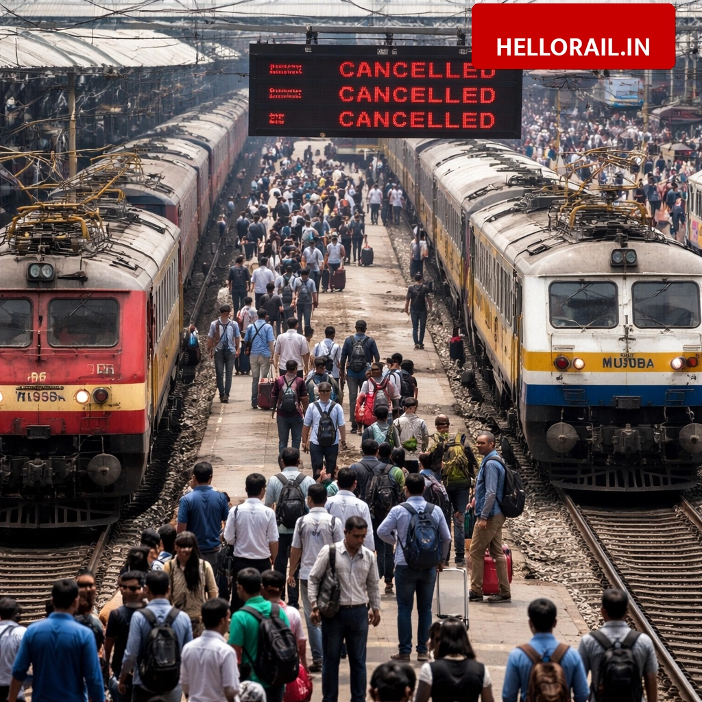 Indian Railways: Multiple trains cancelled on Delhi, Mumbai and Indore routes, check dates