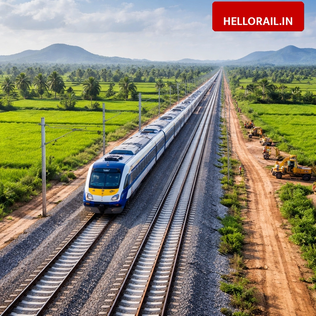 Telangana Rail Expansion: New line approved between Manuguru and Ramagundam
