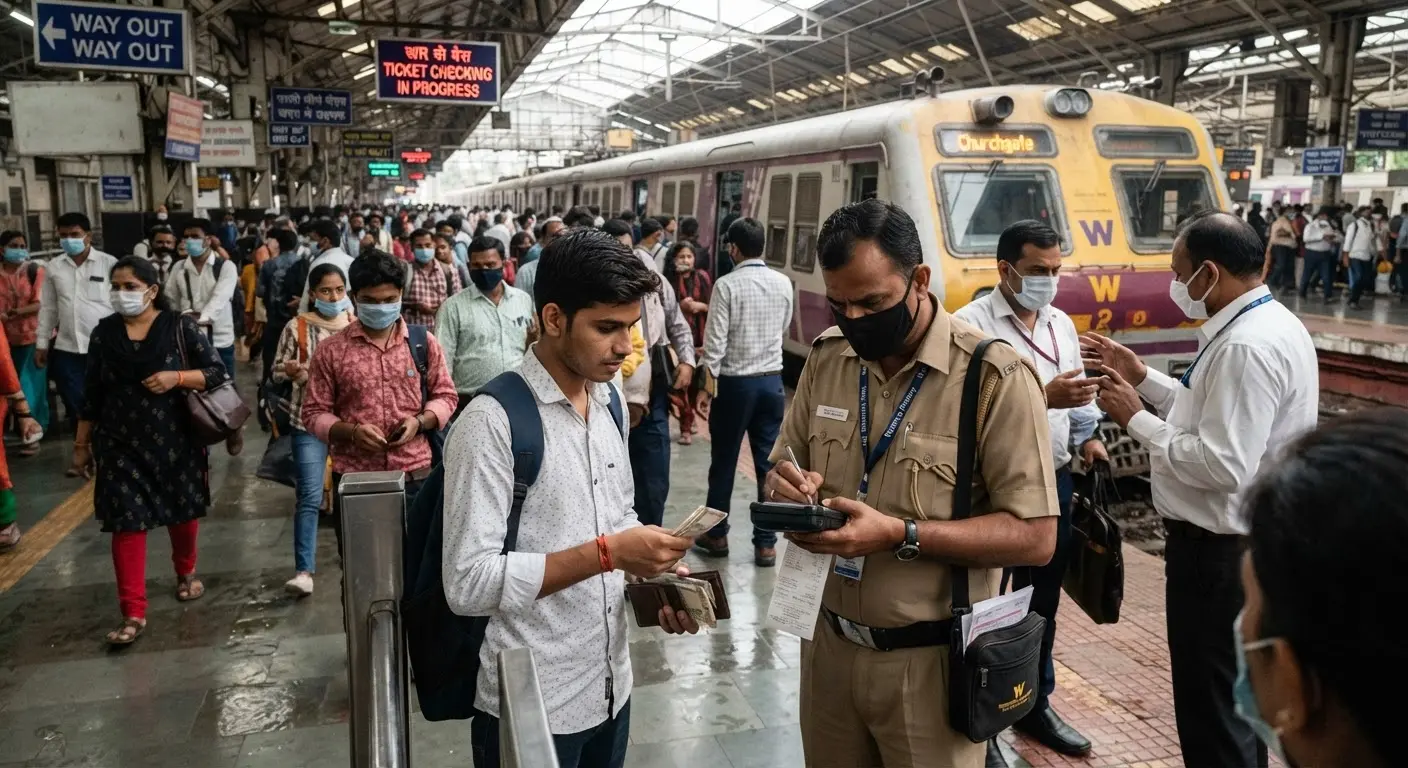 Western Railway collects 83 crore in fines from over one million ticketless travelers