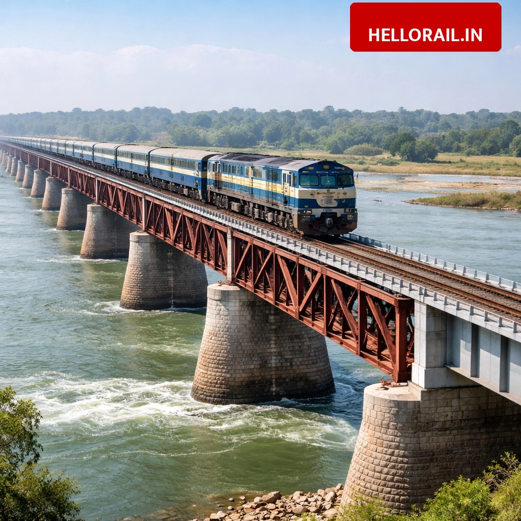 Ravi River Bridge: Northern Railway completes reconstruction of Bridge No. 17 in record time