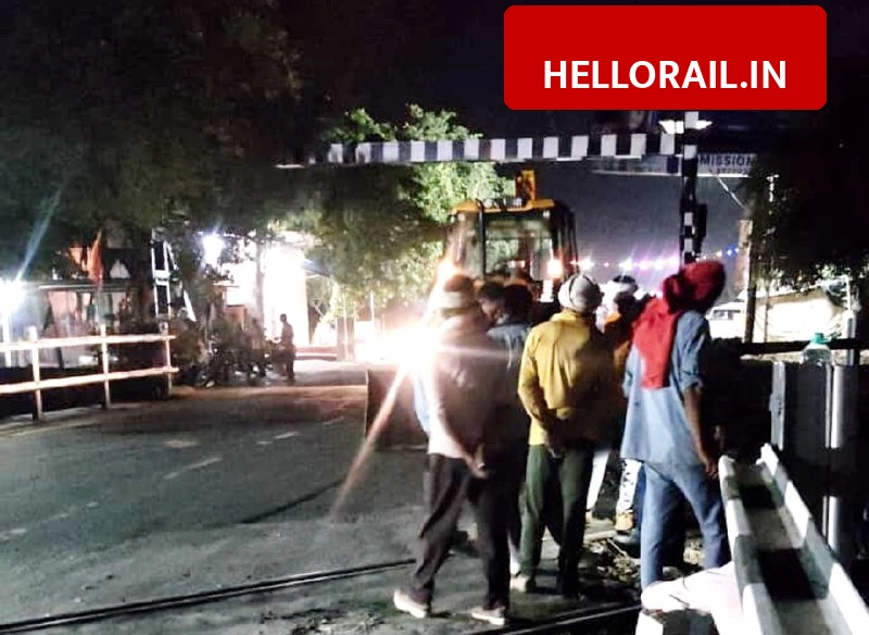 Budaun Railway Update: Track repair at Chhatuia crossing completed 3 hours ahead of schedule