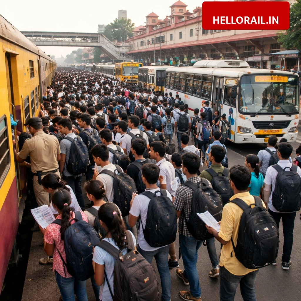 NEET Exam Update: Special trains and buses operated for students in Gorakhpur