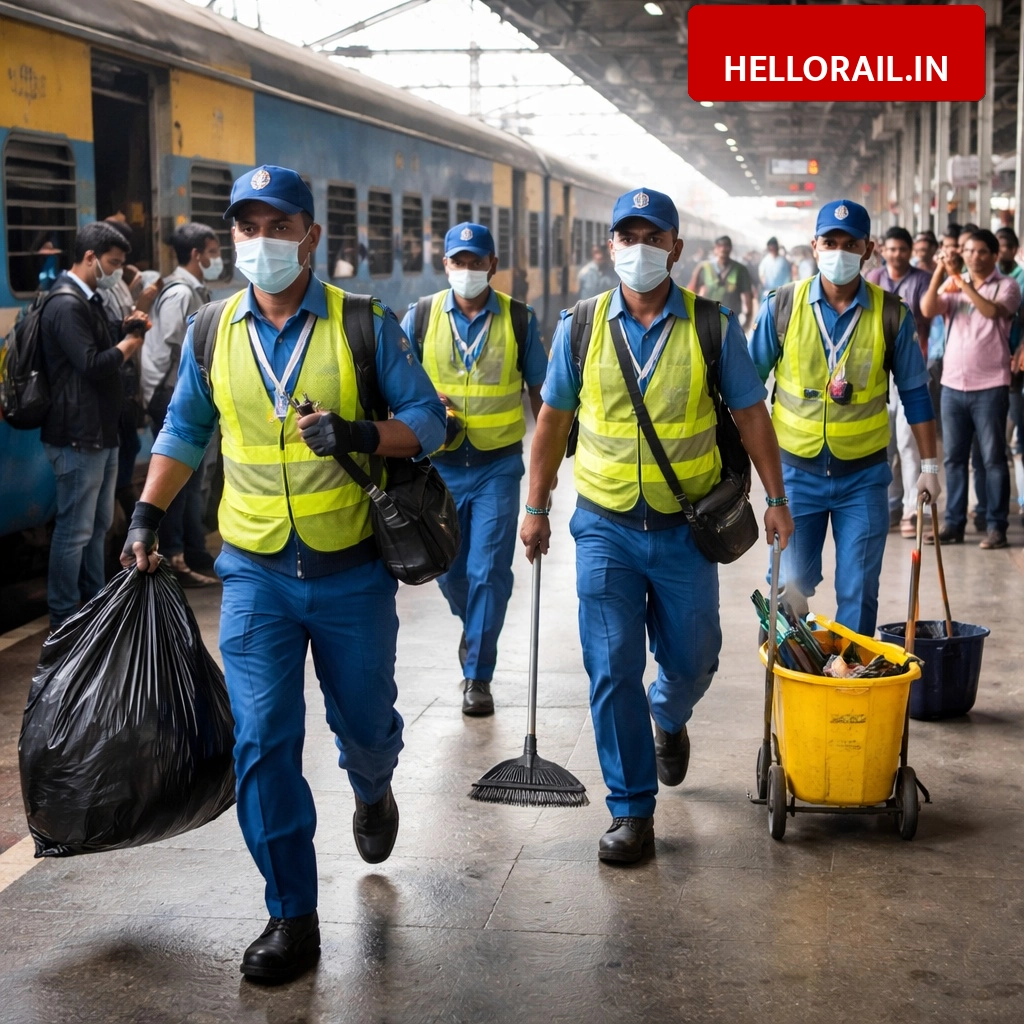 Eastern Railway launch: Cleaning teams to reach stations within 30 minutes of a tweet