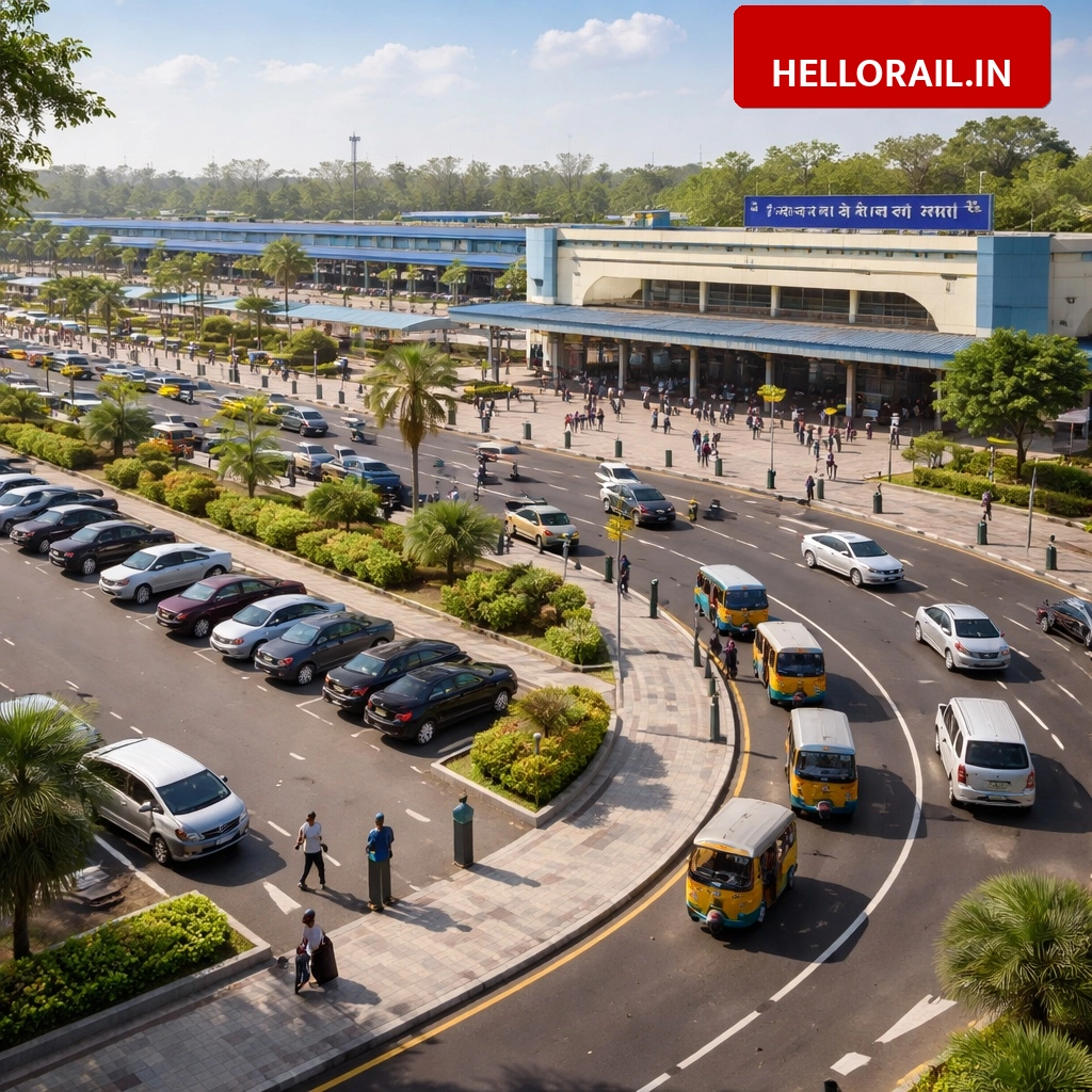 Janakinagar Railway Station: Road and parking project approved for passenger convenience