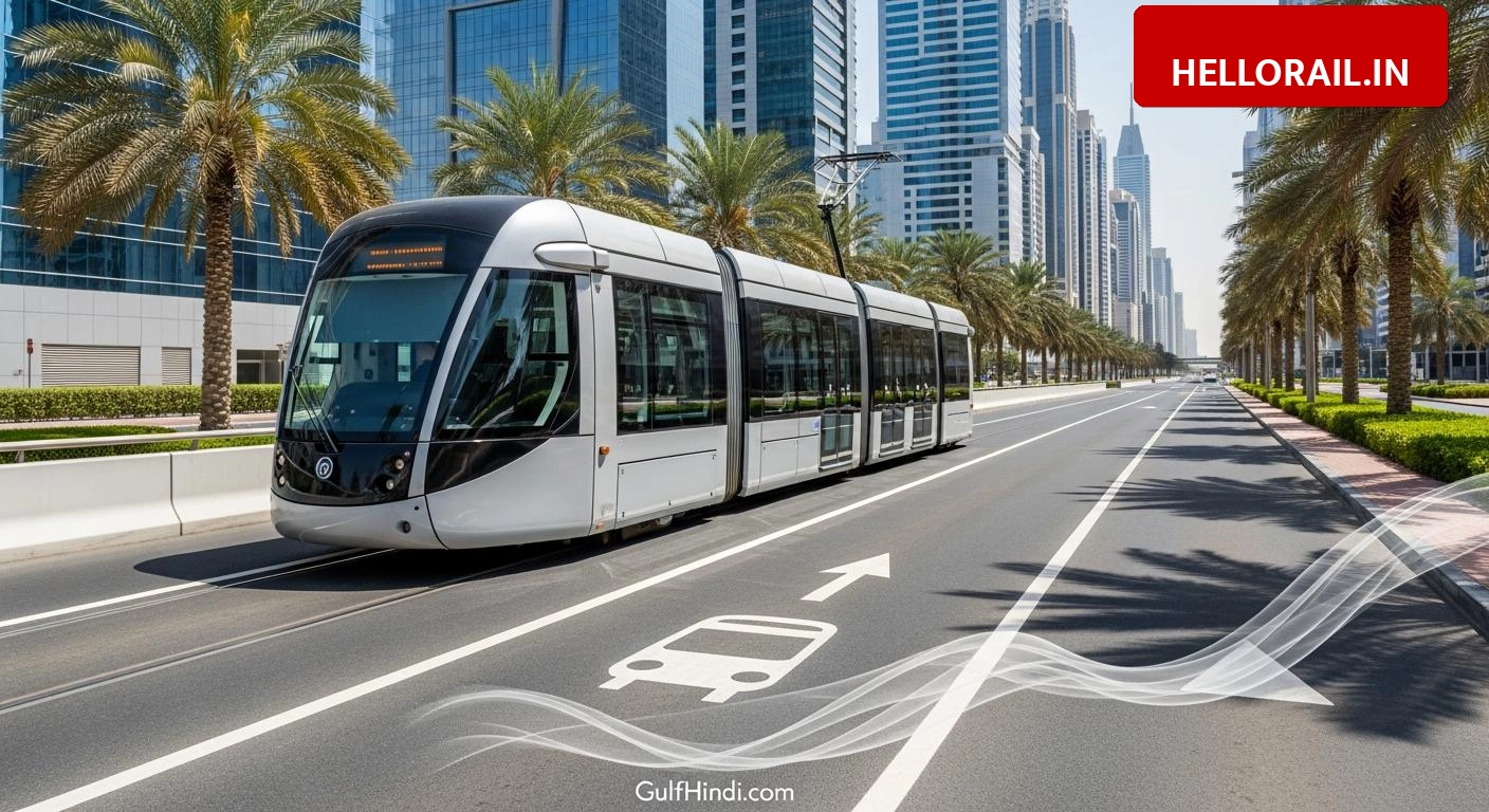 Dubai RTA Confirms Trackless Tram for 8 Locations, New Bus Lanes to Reduce Travel Time