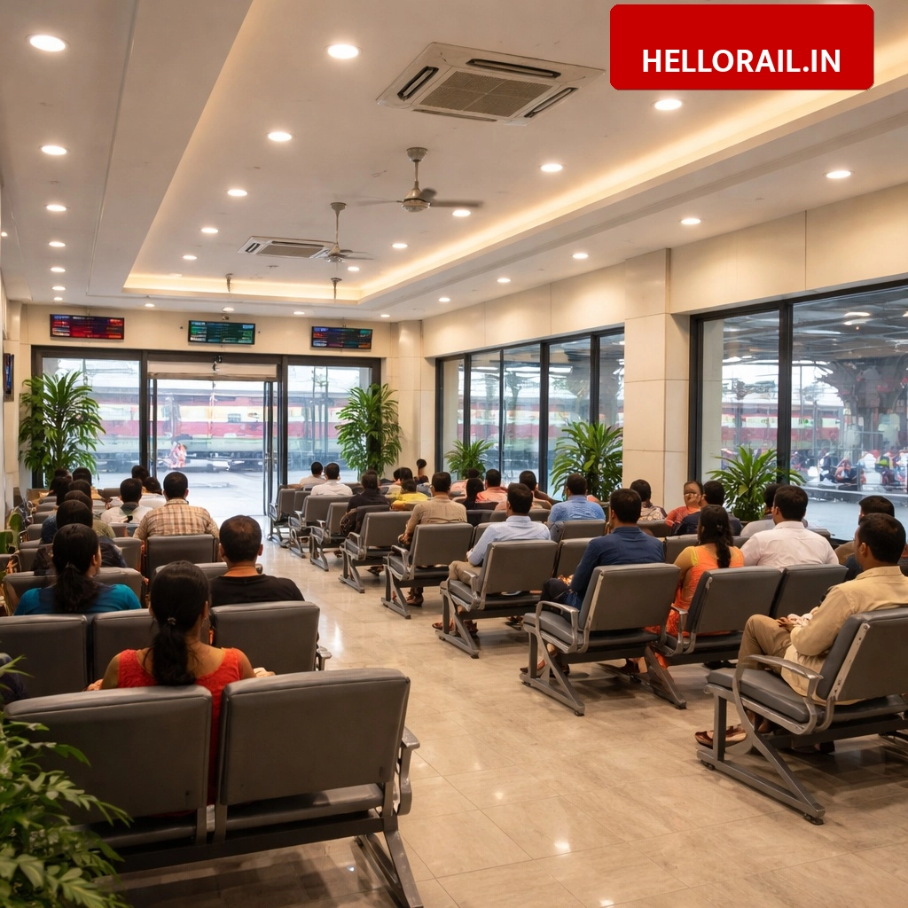 Chalakudy Railway Station: New AC Waiting Hall opened for passenger comfort