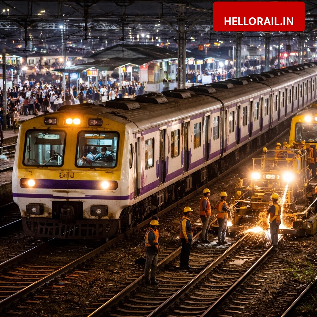 Mumbai Local Update: No day mega block on June 28, night jumbo block between Bhayandar and Borivali
