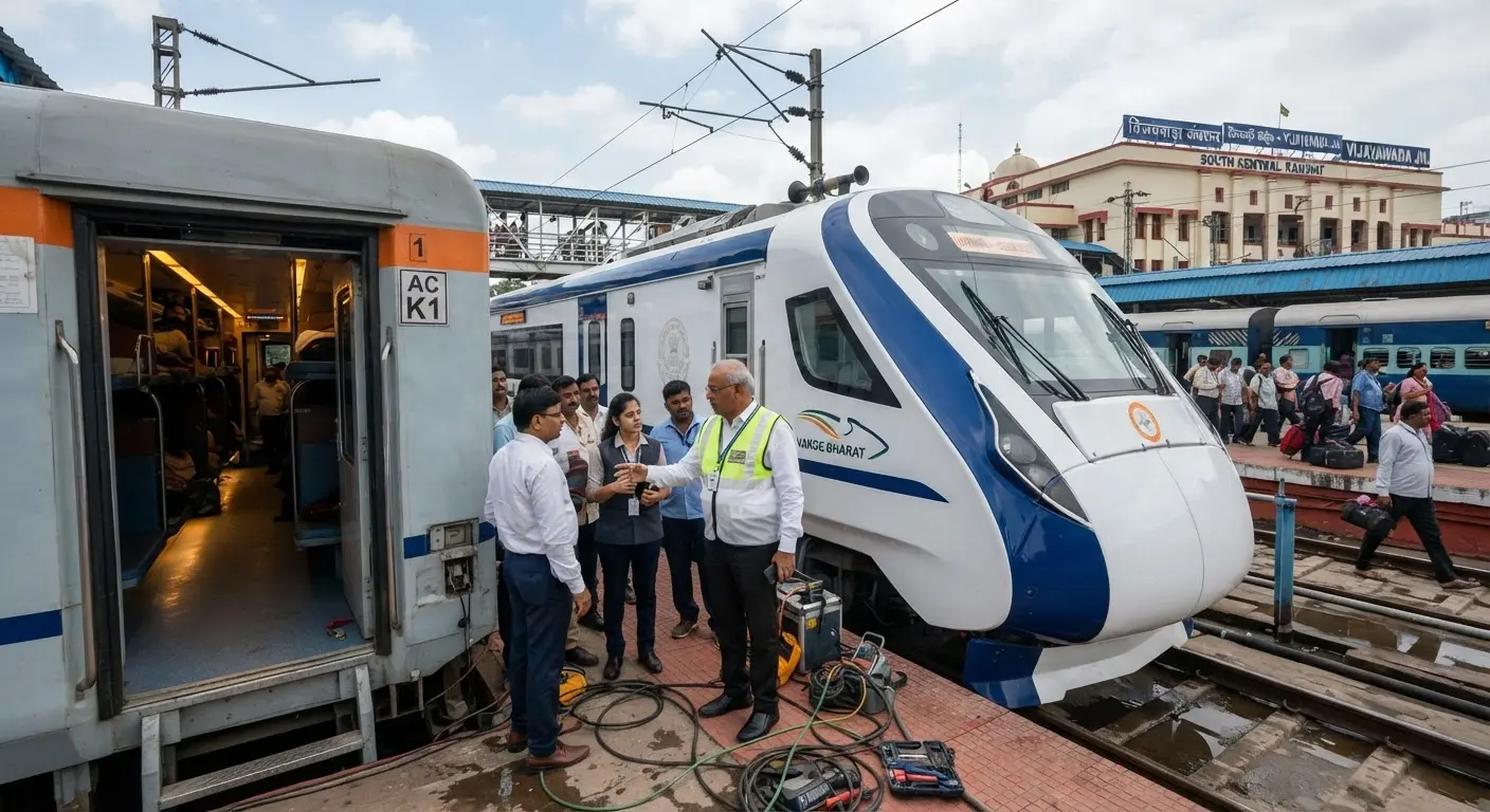 Andhra Pradesh gears up for its first Vande Bharat Sleeper train launch by Dussehra