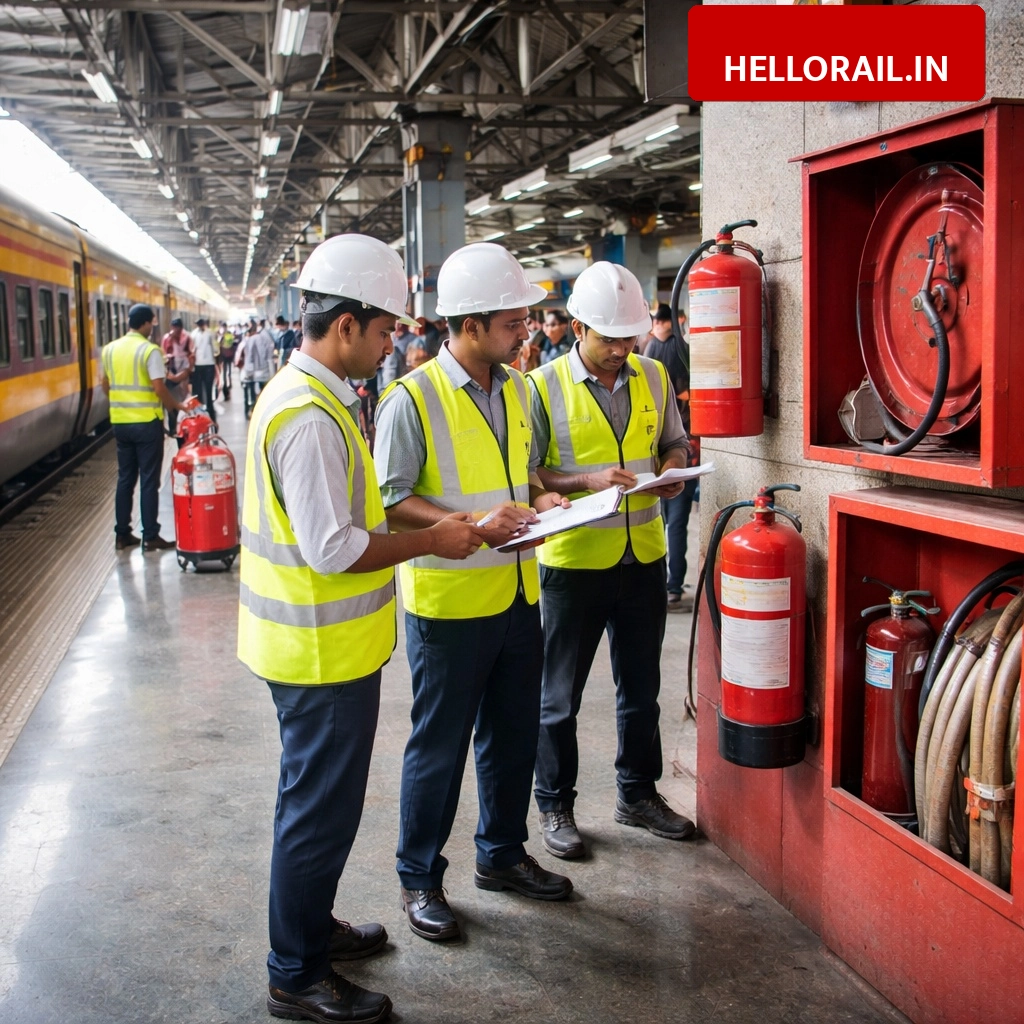 Railway safety boost: Indian Railways to conduct fire safety audit at 7,500 stations