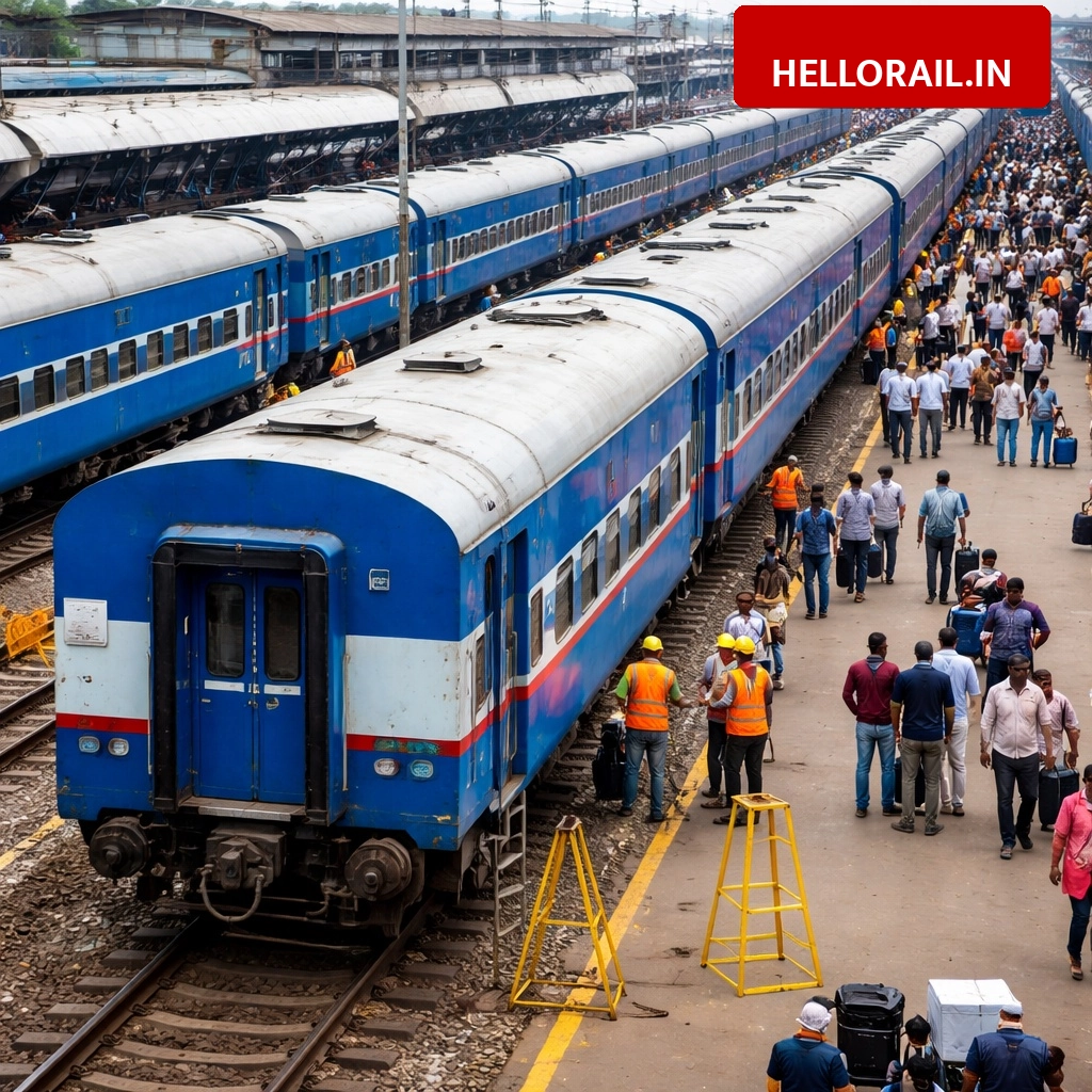 North Western Railway: Extra coaches added to 55 pairs of trains for July 2026, check details