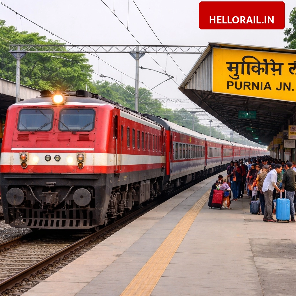Rajdhani Express: Route diverted via Purnia Junction, check details of 13 affected trains