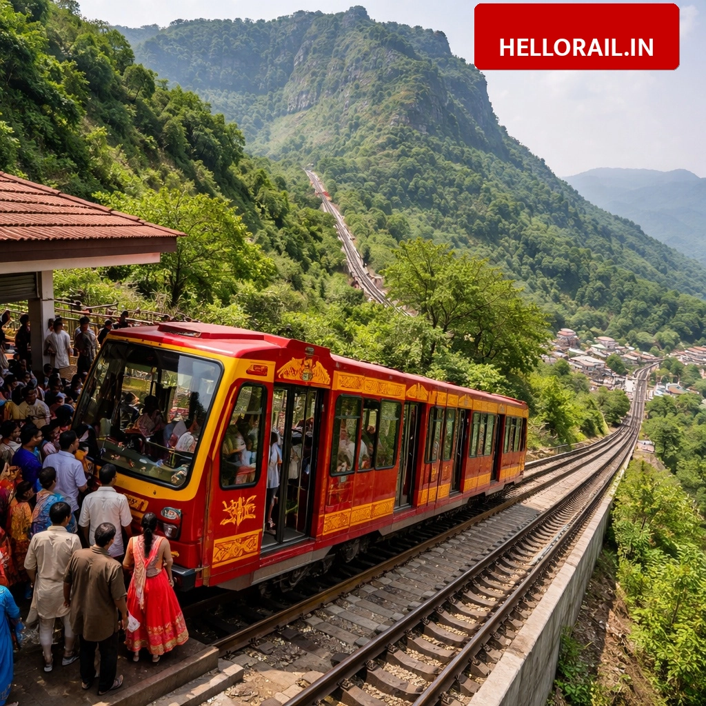 Maharashtra Funicular Railway: New service at Shri Malanggarh reduces 2600 steps climb to 10 minute journey