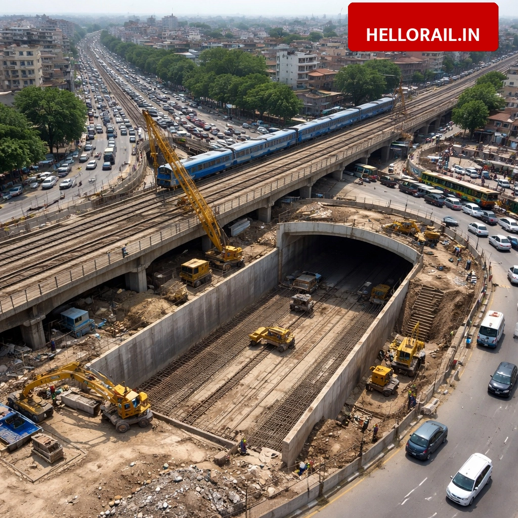 Delhi Underpass Project: New underpass to be built at Meet Nagar railway crossing to ease traffic