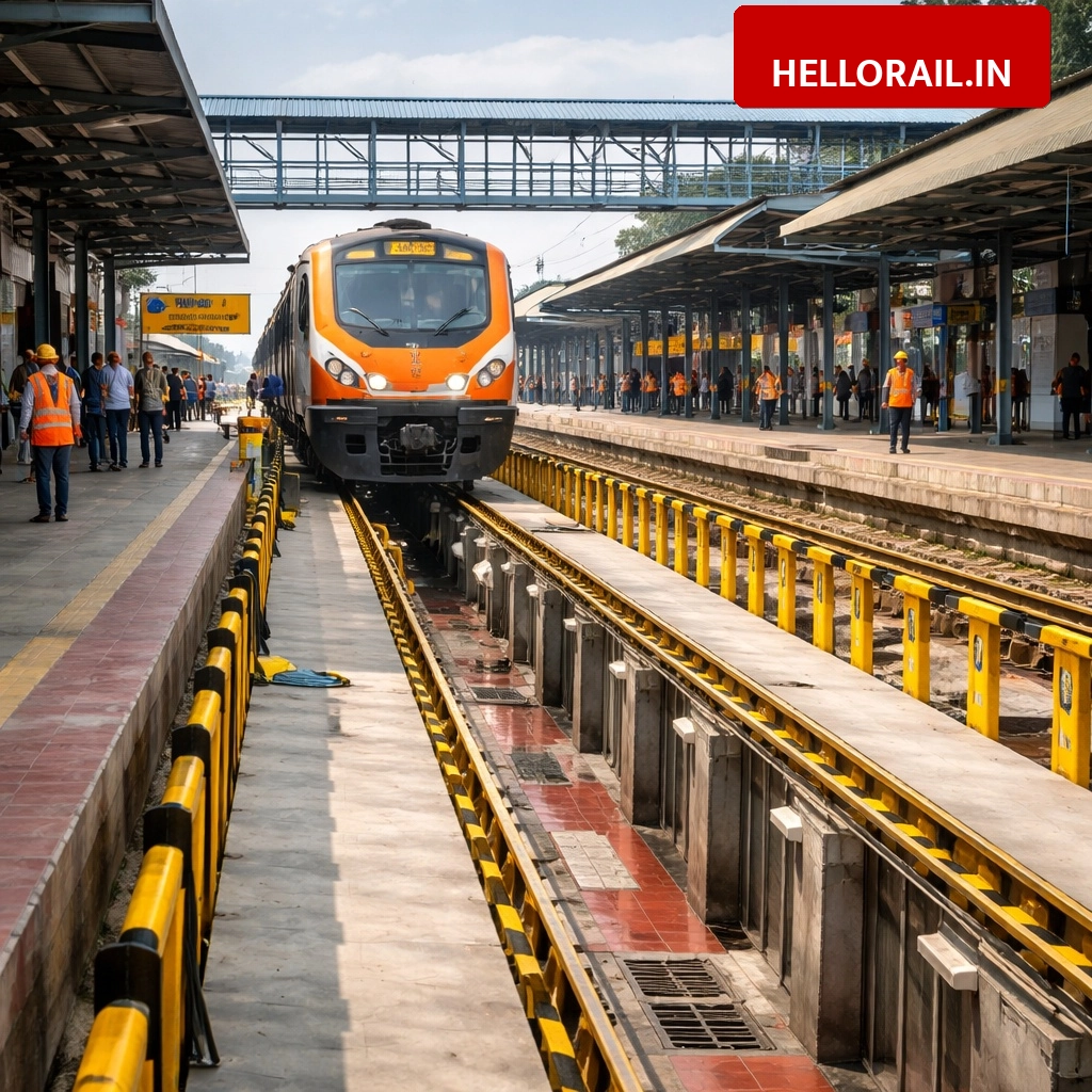 Ramnagar-Dehradun Direct Train: New pitline construction completed at Ramnagar station