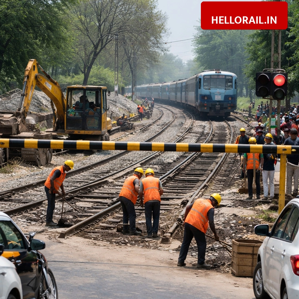 Agra Railway Update: Keetham-Runkta railway crossing to remain closed for three days