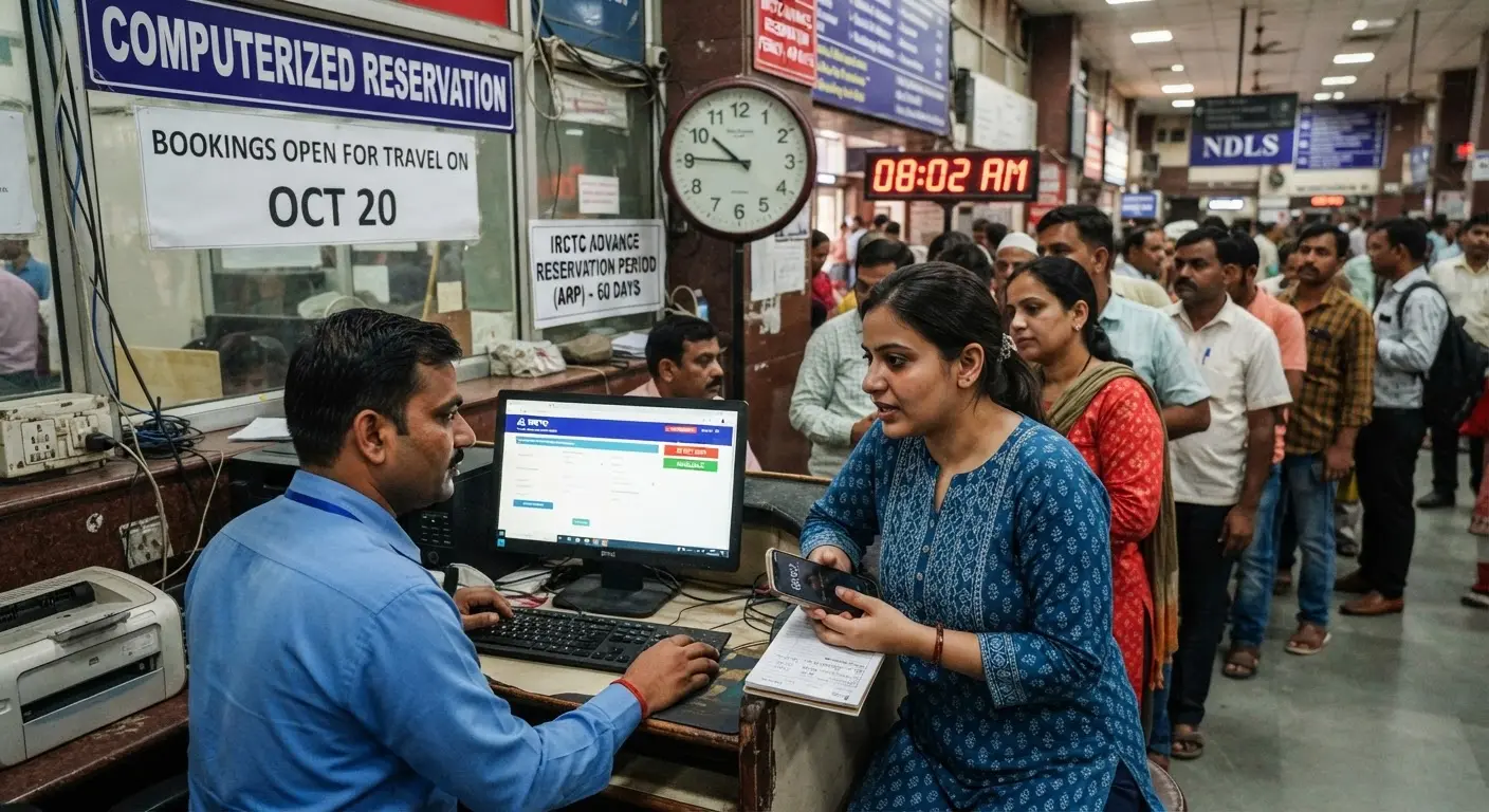 Indian Railways opens ticket bookings for October 20 travel on August 21