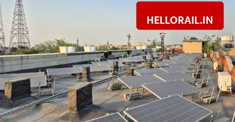 PDDUP Rail Division: 80 kW solar plant to be installed to promote green energy