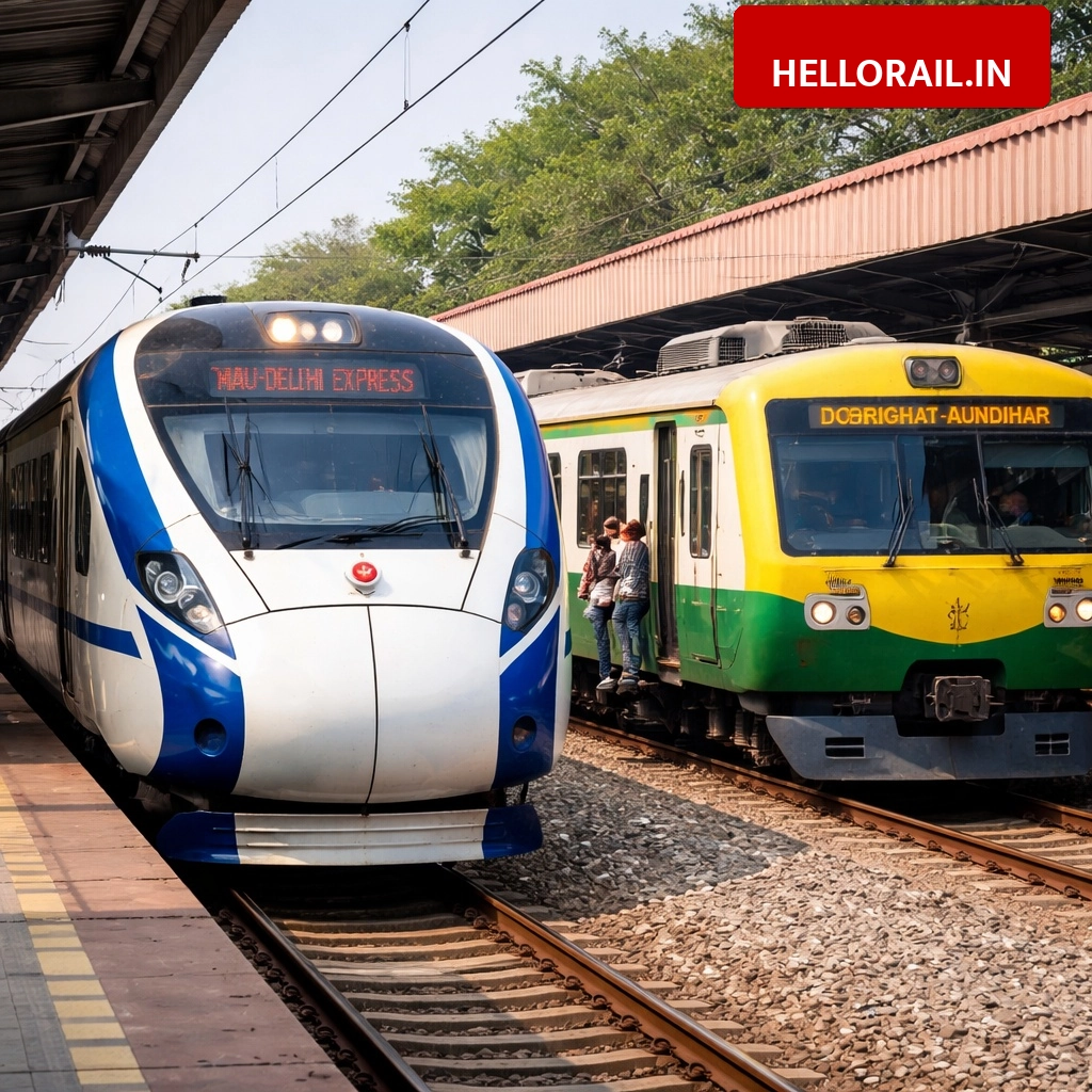 New Train Services: Mau-Delhi Express and Dohrighat-Aundihar MEMU extended, check details
