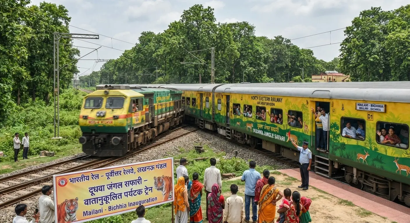 Indian Railways introduces new AC tourist chair car service for Dudhwa National Park