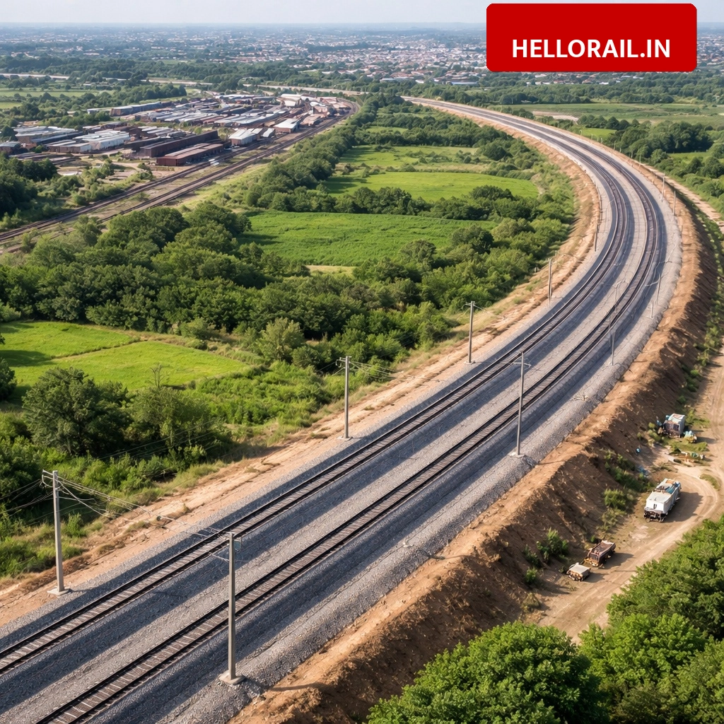Railway Infrastructure: New 166 km bypass planned for Jabalpur-Kota section to reduce congestion