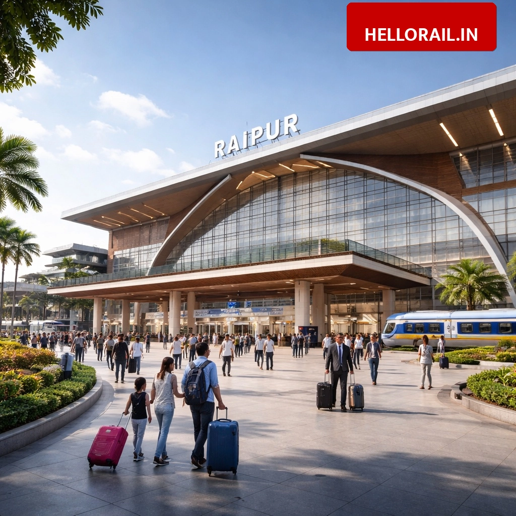 Raipur Railway Station Redevelopment: Station to get airport-like facilities and new terminal
