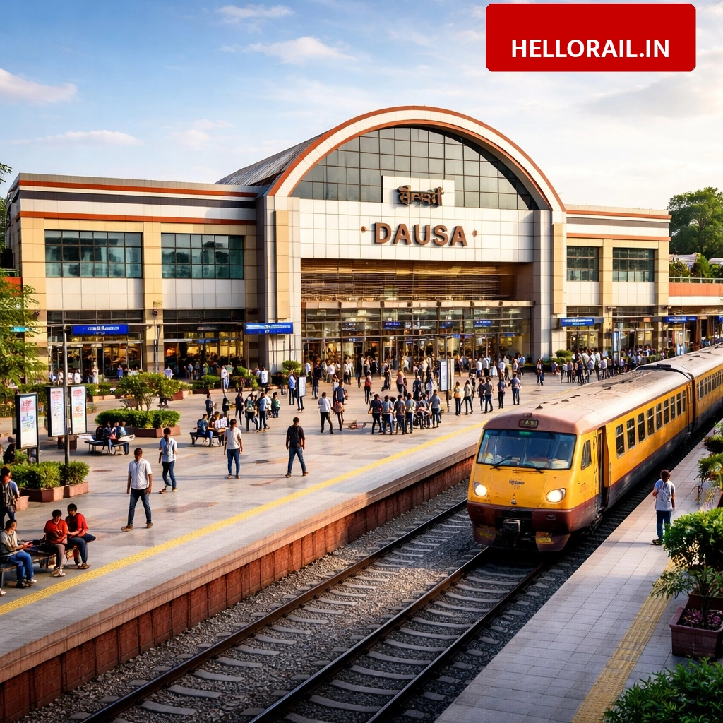 Dausa Railway Station Modernization: New facilities and features under Amrit Bharat Scheme check details