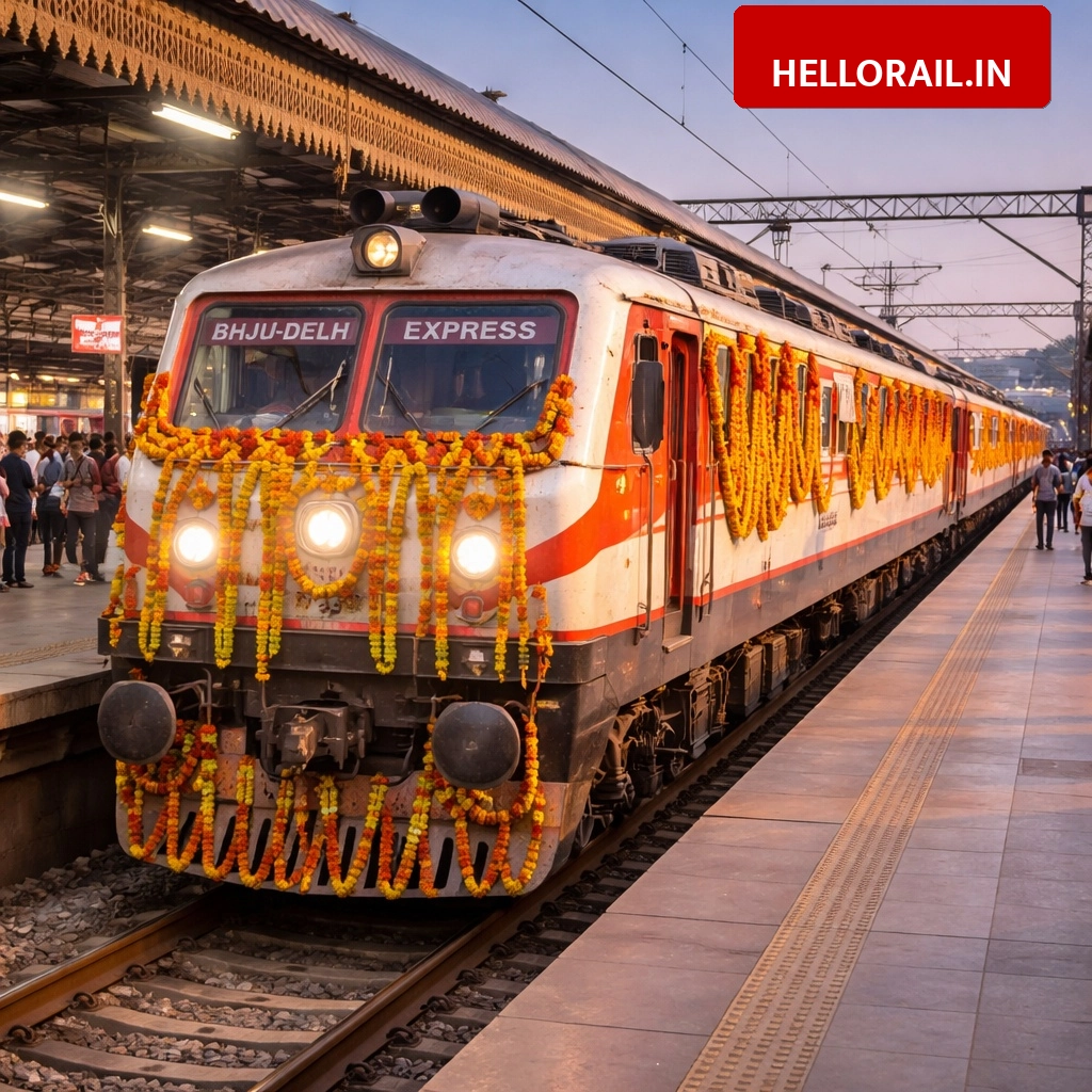 New Train Announcement: Indian Railways to launch Bhuj-Delhi overnight service in Rajasthan