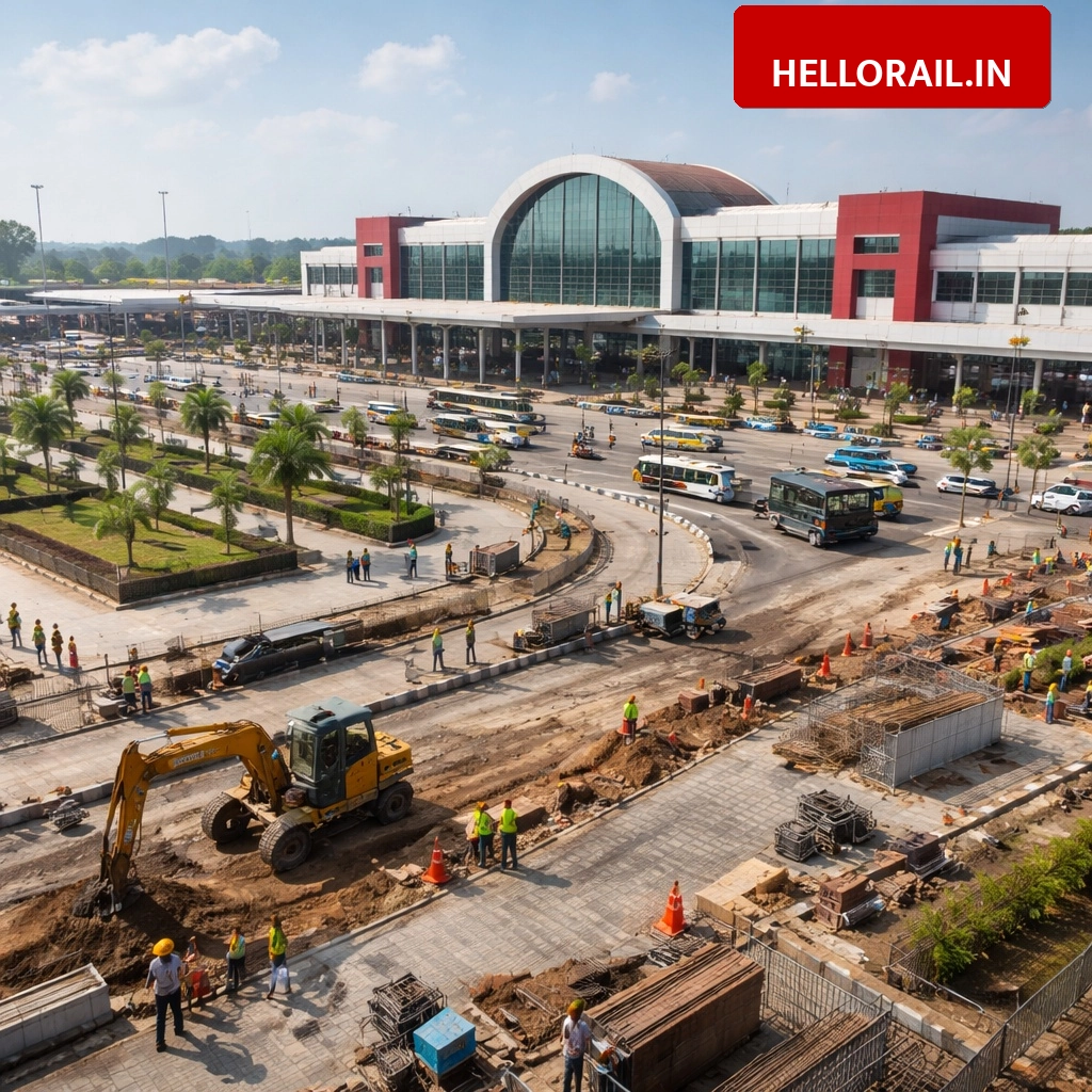 Amrit Bharat Station Scheme: Redevelopment of station exterior and circulating areas underway