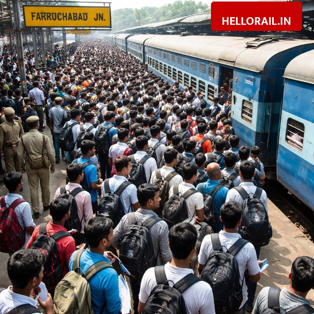 Police Recruitment Exam: 17 trains timing changed in Farrukhabad, check special train schedule