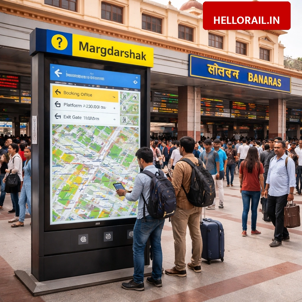 Banaras Railway Station: New smart navigation system ‘Margdarshak’ launched for passengers