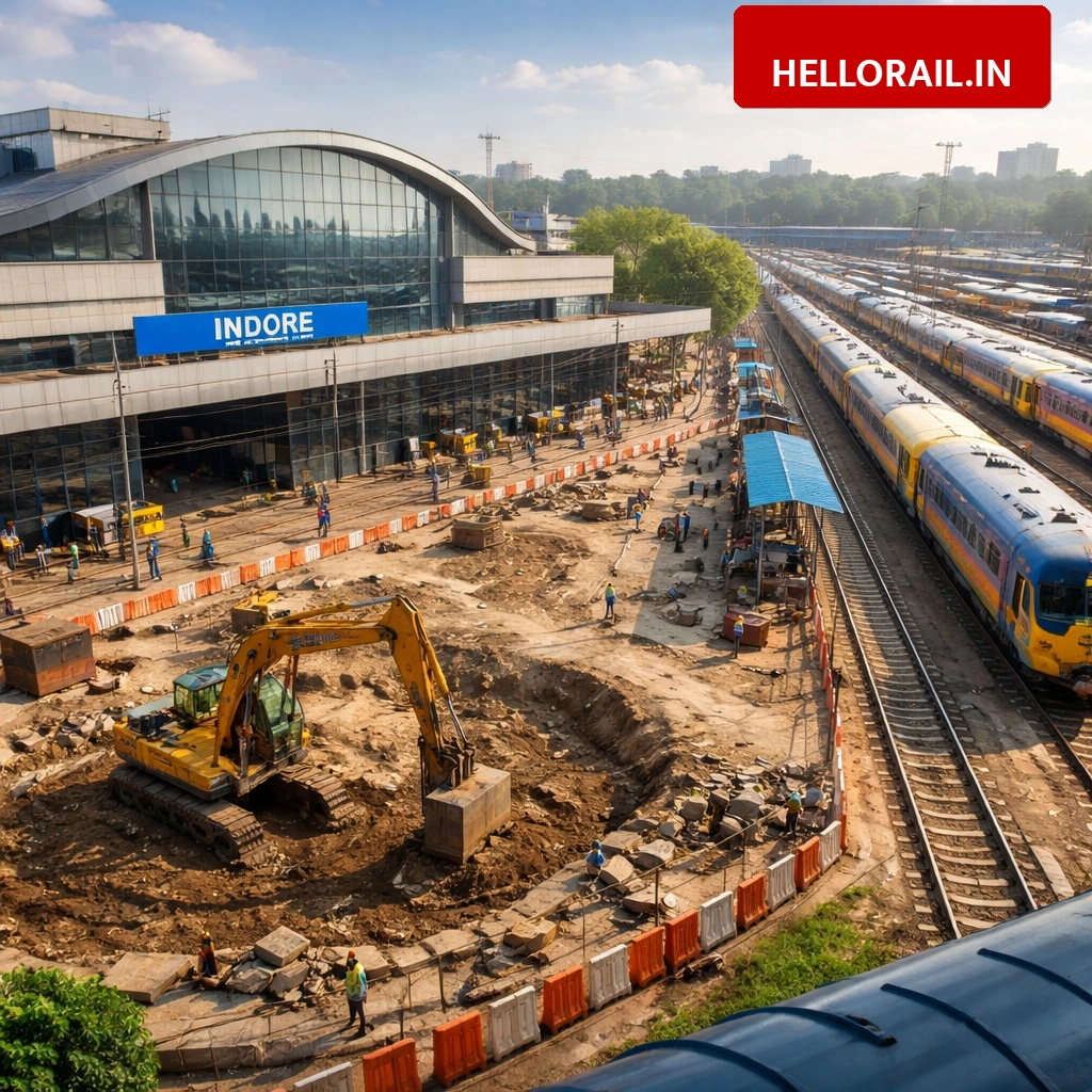 Indore Railway Station redevelopment: Trains to shift to Lakshmibai Nagar, check new updates